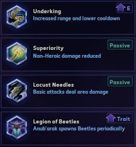 Anub'arak level 4 talents