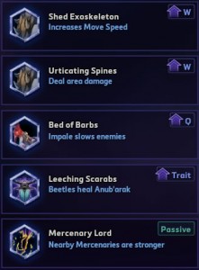 Anub'arak level 7 talents