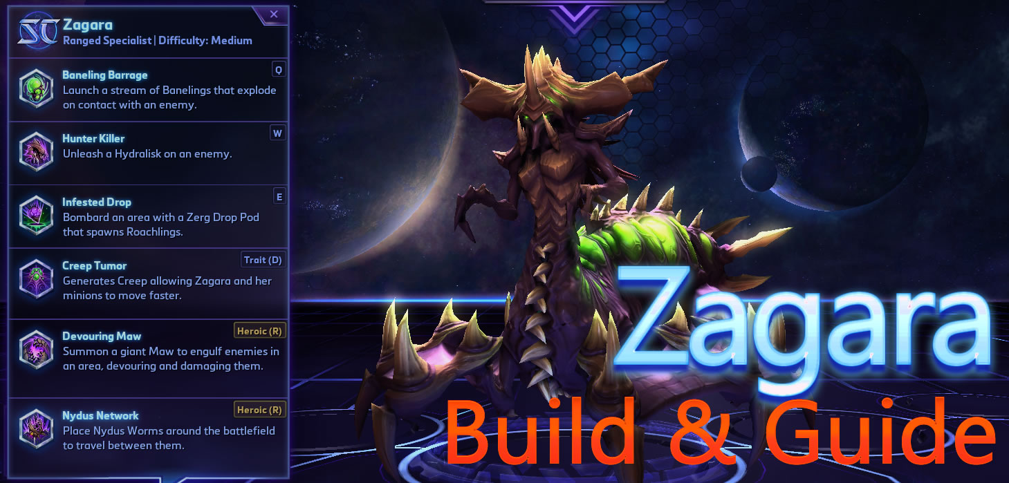Heroes of the Storm Zagara Build Guide – Leveling Guides